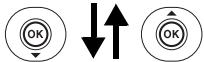 Param. capture Pixels enreg 2304 Niveau qualité ★★ Balance blancs AWB Zone m.a.p. Multi Mesure AE Sensibilité 400 MENU Exit OK OK