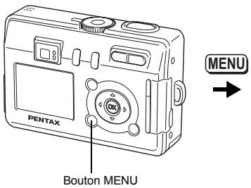 PENTAX Bouton MENU MENU