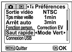 PENTAX OPTIO S4I - Enregistrement d'une fonction - 1