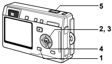 PENTAX OPTIO S4I - Activation de la fonction du zoom numérique - 4