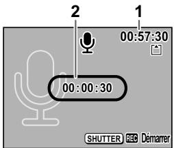 PENTAX OPTIO S4I - Pressez l'interrupteur général pendant plus de deux secondes ou appuyez en même temps sur l'interrupteur général et sur le bouton d'affichage. - 1