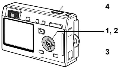 PENTAX OPTIO S4I - Utilisation des réglages des fonctions prédéfinies (Mode utilisateur) - 3