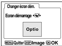 PENTAX OPTIO S4I - Changement de I'écran de démarrage - 1