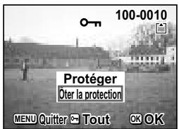 PENTAX OPTIO S4I - Protection des images/dessons contre l'effacement (Protégier) - 1