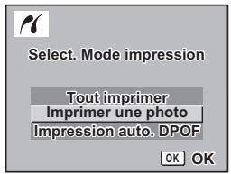 PENTAX OPTIO S6 - Raccordez l'appareil à l'imprimante à l'aide du cable USB fourni. - 1