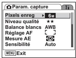 PENTAX OPTIO S6 - Nombre de pixels enregistrés - 1