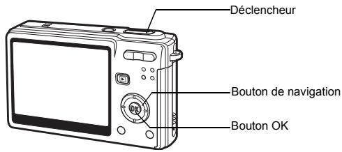 PENTAX OPTIO S6 - Appuyez sur le bouton OK. - 3