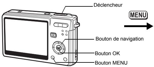 PENTAX OPTIO S6 - Réglage de l'écran de démarrage - 4