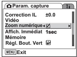 PENTAX OPTIO S6 - Réglage du zoom numérique - 1