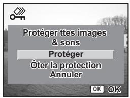 PENTAX OPTIO S6 - Protection de l'ensemble des images, séquences video etsons - 2