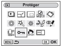 PENTAX OPTIO S6 - Protection des images, des séquences video et dessons contre l'effacement (Protégger) - 1