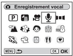 PENTAX OPTIO S6 - Enregistrement de son (mode enregistrement vocal) - 2