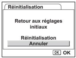 PENTAX OPTIO S6 - Réinitialisation des régles par défaut - 1