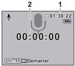 PENTAX OPTIO S6 - Enregistrement de son (mode enregistrement vocal) - 3