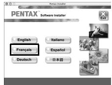 PENTAX OPTIO V10 - Installation des logiciels - 1