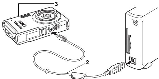PENTAX OPTIO V10 - Allumez votre ordinateur Macintosh - 1