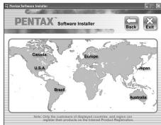 PENTAX OPTIO W20 - Enregistrement du produit sur Internet - 1