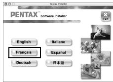 PENTAX OPTIO W20 - Installation des logiciels - 1