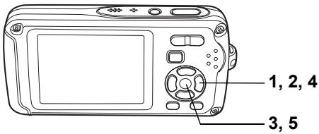 PENTAX OPTIO W30 - Suppression de toutes les images et fichiers son - 3
