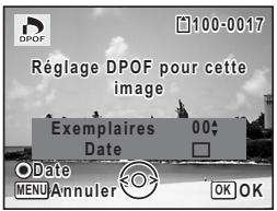 PENTAX OPTIO W30 - Appuyez sur le bouton OK. - 1