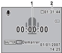 PENTAX OPTIO W30 - (mode enregistrement vocal) - 2