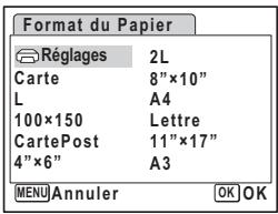 PENTAX OPTIO W30 - Appuyez sur le bouton OK. - 1