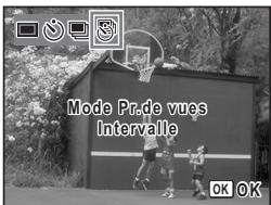 PENTAX OPTIO W30 - Enregistrement vidéo à partir d'images prises à intervalles définis (séquence vidéo par intervalles) - 1