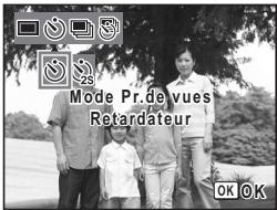 PENTAX OPTIO W30 - Utilisation du retardateur - 1