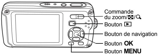 PENTAX OPTIO W30 - Lecture des images fixes - 1