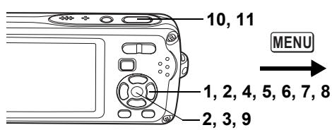 PENTAX OPTIO W30 - Réglage de la fonction Movie SR (anti-bougé vidéo) - 2