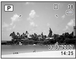 PENTAX OPTIO W30 - Réglage des fonctions (mode programme) - 1