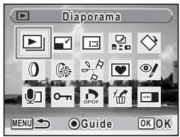 Diaporama MENU → Guide OK OK