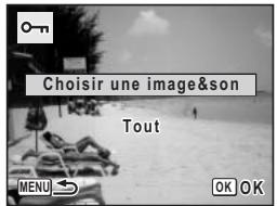 Choisir une image&son Tout MENU OK OK