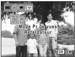 Mode Pr.devues Retardateur OK OK