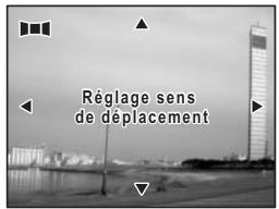 Réglage sens de déplacement