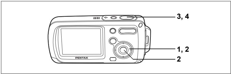 3, 4 1, 2 2 PENTAX