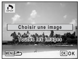 Choisir une image Toutes les images MENU OK OK