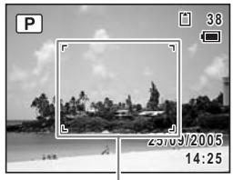 PENTAX OPTIO WPI - Confirmez le sujet et les paramètres de la prise de vue sur l'écran LCD. - 1