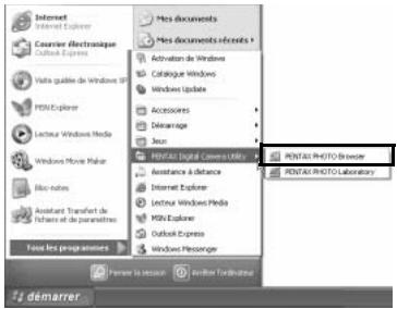 PENTAX PHOTO BROWSER 2.0 - Sous Windows - 1
