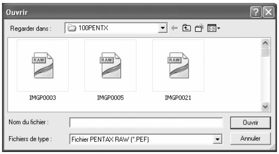 PENTAX PHOTO BROWSER 2.0 - Cliquez sur le bouton dans la fenêtre de PENTAX PHOTO Laboratory 2.0. - 1