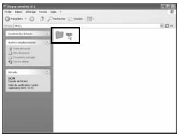 PENTAX PHOTO BROWSER 2.0 - Double-cliquez sur l'icône [DCIM]. - 1