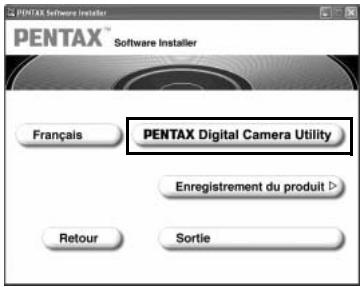 PENTAX PHOTO BROWSER 2.0 - Sélectionnez la langue sur l'écran qui apparaît. - 2