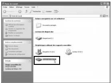 PENTAX PHOTO BROWSER 2.0 - Double-cliquez sur l'icône [Disque amovible]. - 1
