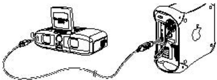 PENTAX DIGIBINO - AnschlieBen des DIGIBINO an einen Macintosh - 1
