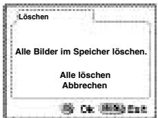 PENTAX DIGIBINO - Löschen aller Bilder - 3