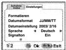 PENTAX DIGIBINO - Ändern der Display-Sprache - 1