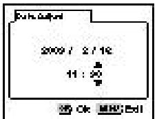PENTAX DIGIBINO - Datum en hijd instellen - 5