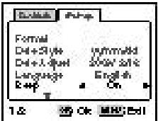 PENTAX DIGIBINO - Het geluidsignaal in/uitschakelen - 1