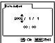 PENTAX DIGIBINO - Datum en hijd instellen - 1