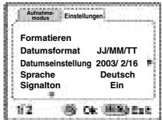 PENTAX DIGIBINO - Speicher Formatieren - 6